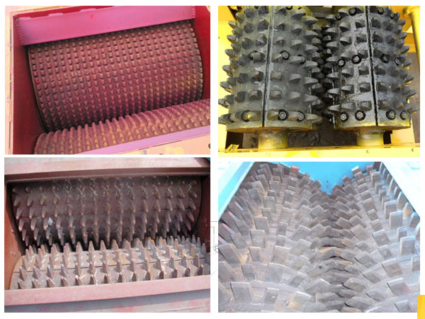 輥式破碎設備進料口